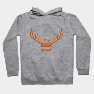 My deer friend Hoodie